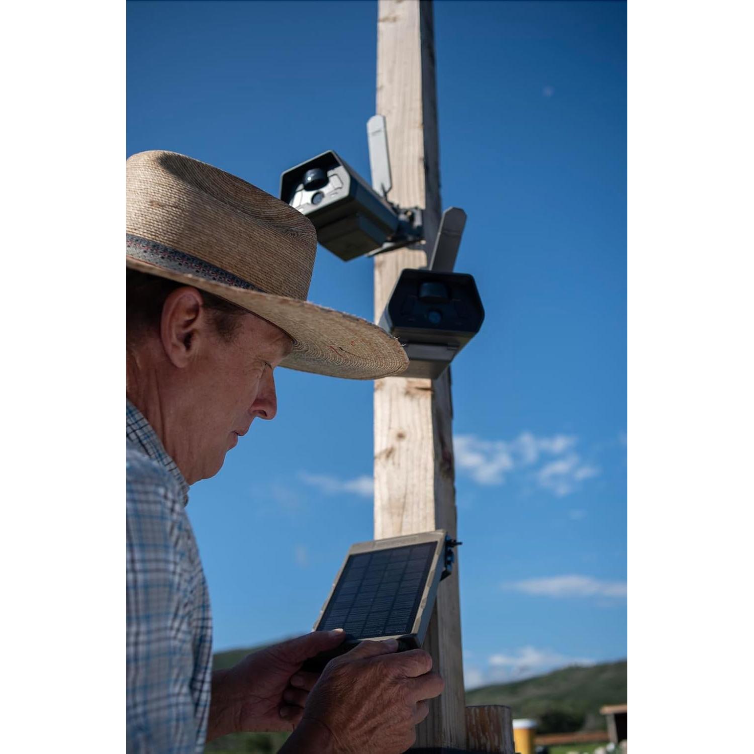 Panel Solar Tactacam DFD-SP01 para Cámara de Seguridad