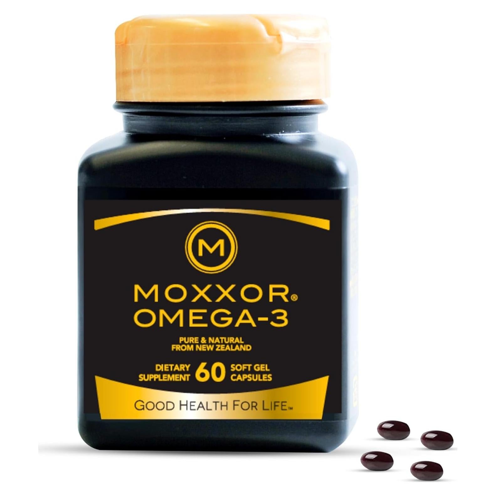 Cápsulas Omega 3 Moxxor de Mejillón de Labio Verde 60 Unidades