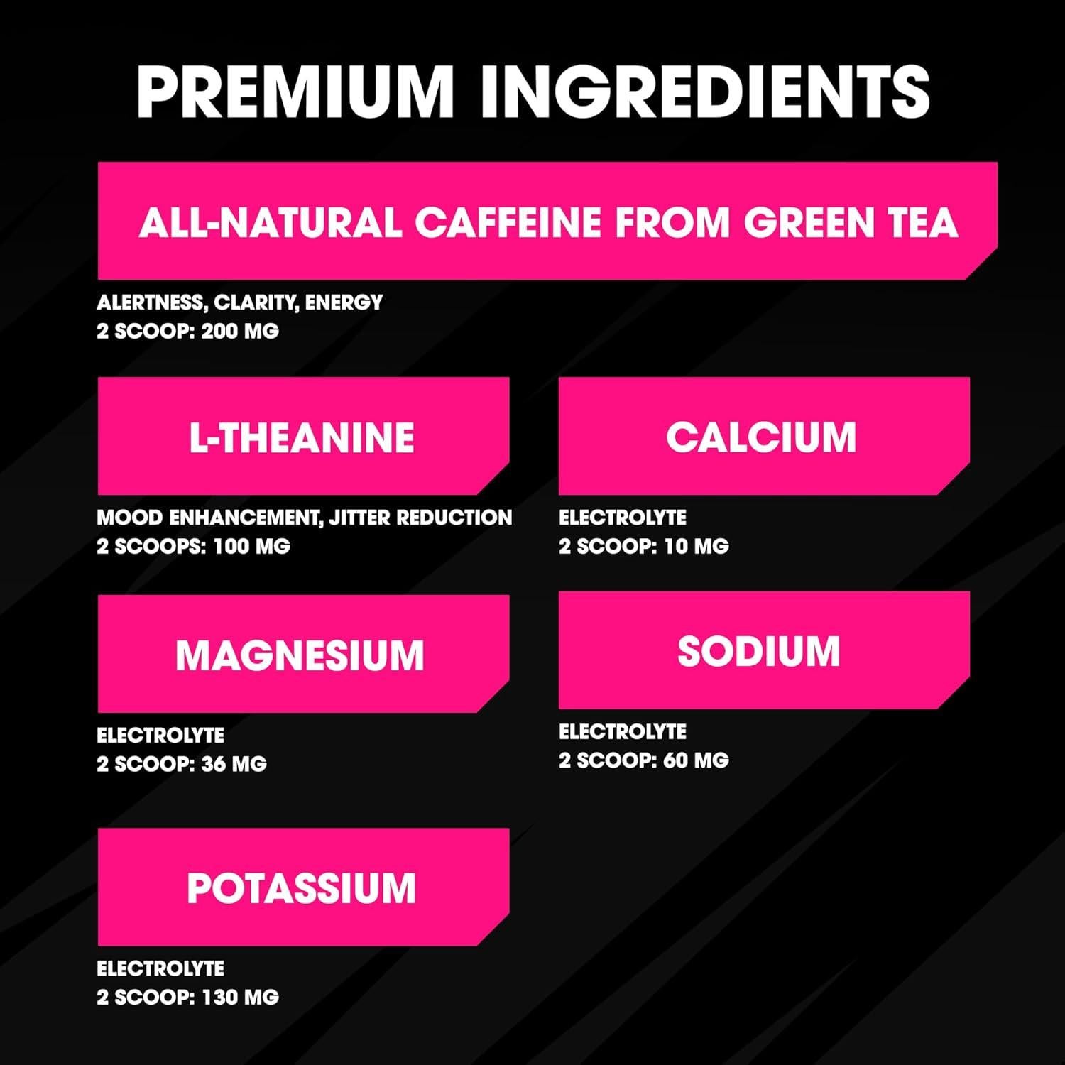 Fórmula Energizante Avanzada con Electrolitos - Baya de Guayaba - 40 Porciones