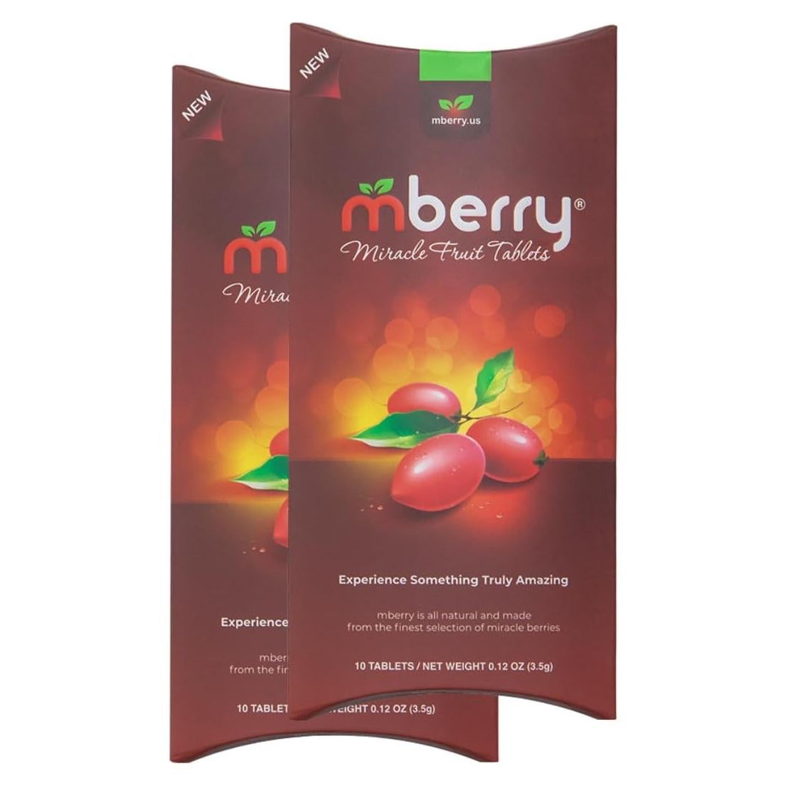 Tabletas de Fruta Milagrosa mberry - 10 Unidades Naturales