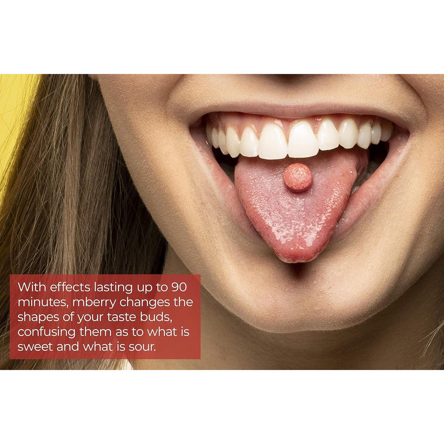 Tabletas de Fruta Milagrosa mberry - 10 Unidades Naturales