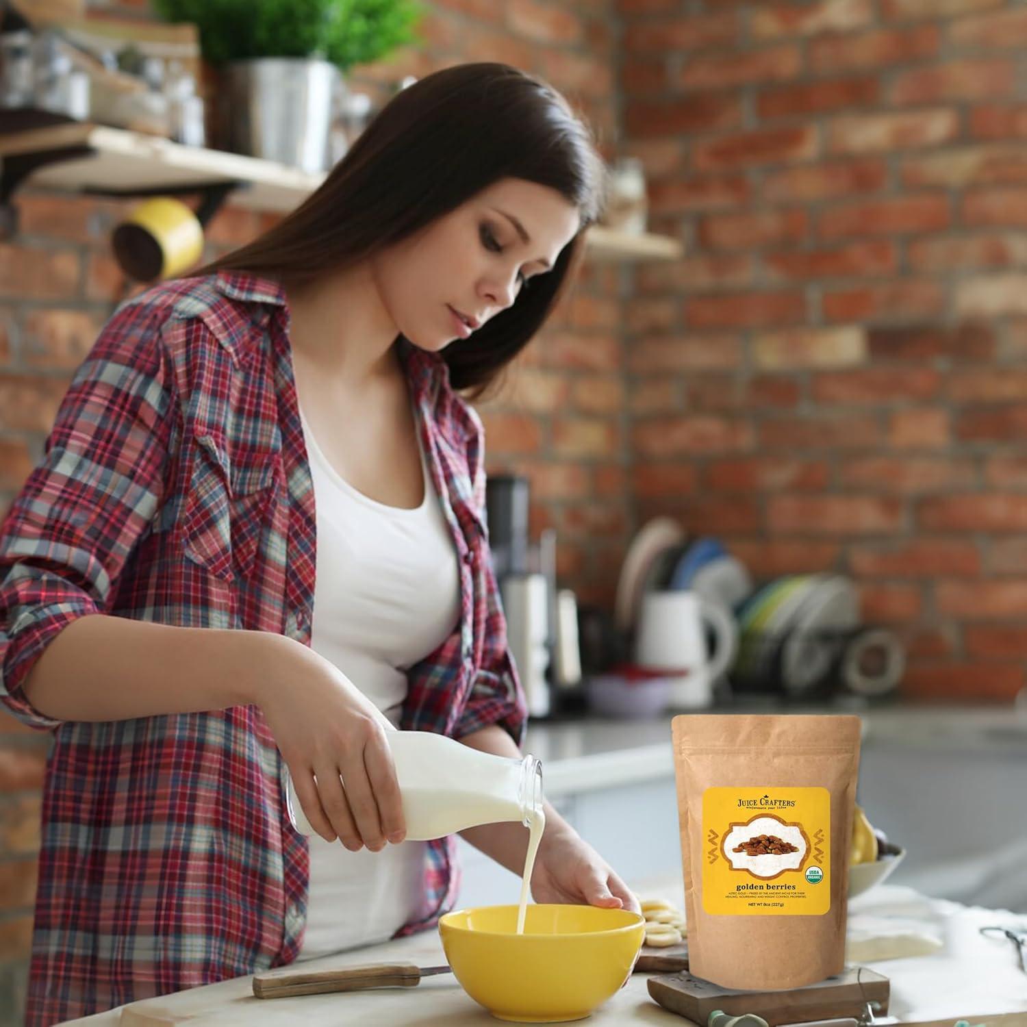 Berries Doradas Orgánicas Juice Crafters 227g - Superalimento