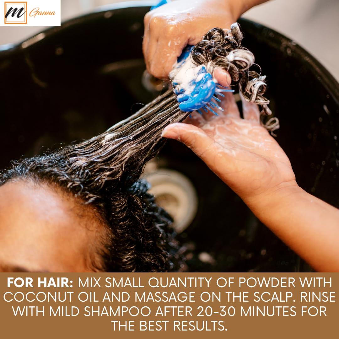 Polvo de Belgiri 100% Natural mGanna 227g - Cuidado Cabello y Piel