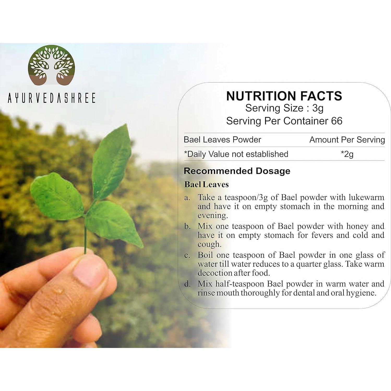 Polvo de Bilva Aegle Marmelos 100g - Apoyo Digestivo