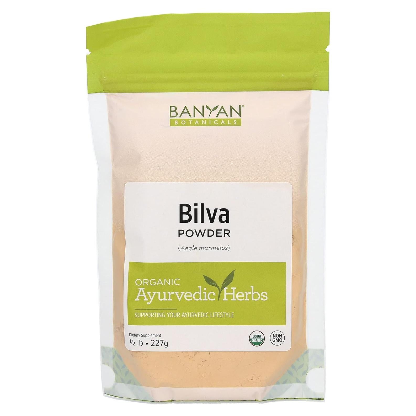 Polvo de Bilva Orgánico Banyan Botanicals 226g - Aegle marmelos