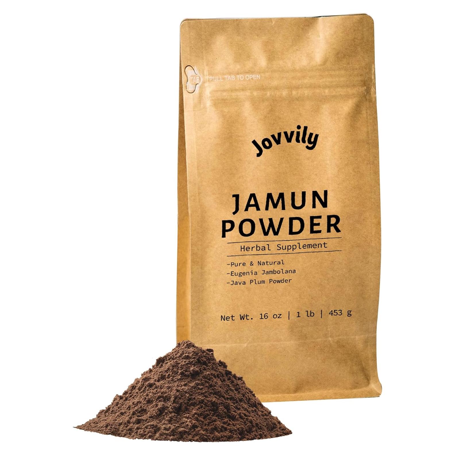 Polvo de Jamun Jovvily 450g - Suplemento Natural Puro