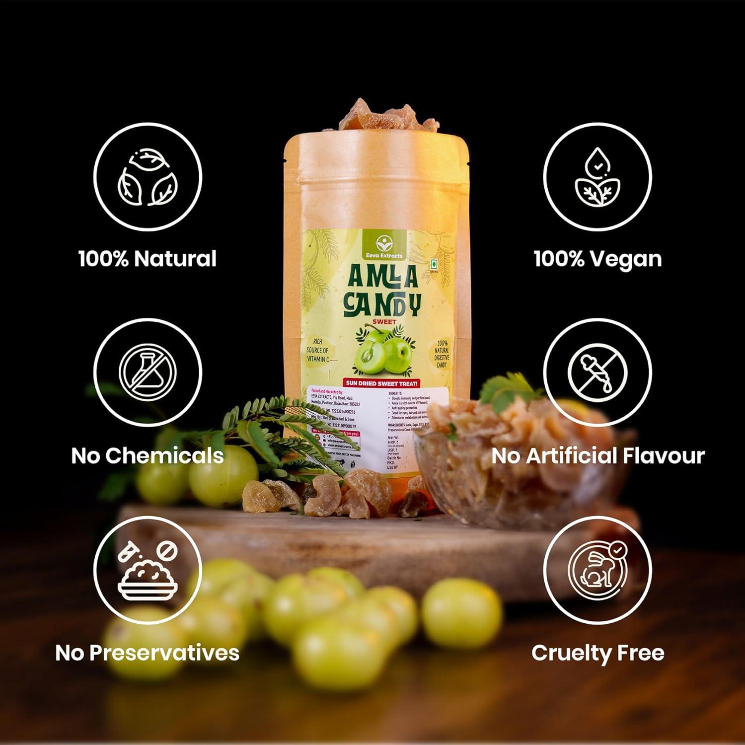 Dulce de Amla Eeva Extracts 200g - Snack Natural Saludable
