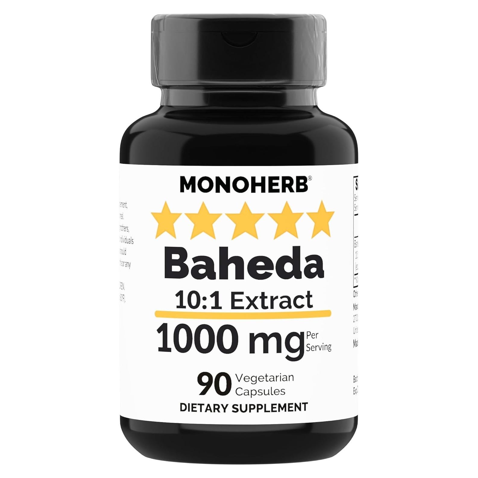 Extracto de Bahera Monoherb 1000 mg - 90 Cápsulas Vegetarianas