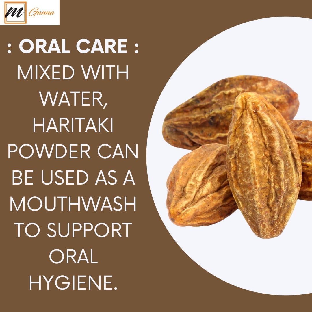 Harad en polvo 100% Natural mGanna 100g - Terminalia Chebula