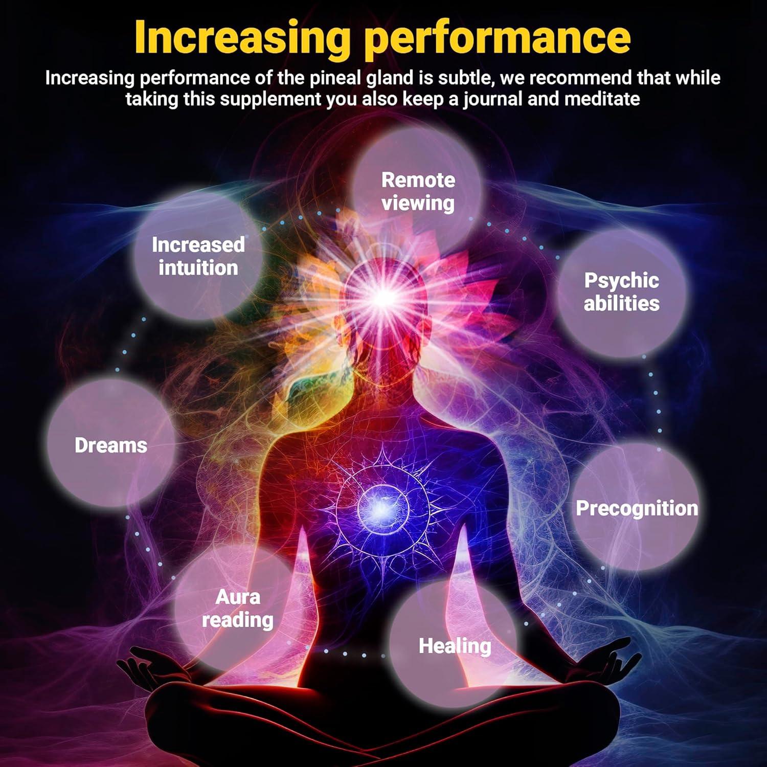 Suplemento Activador Glándula Pineal Kailash Herbals 100 Cápsulas Veganas