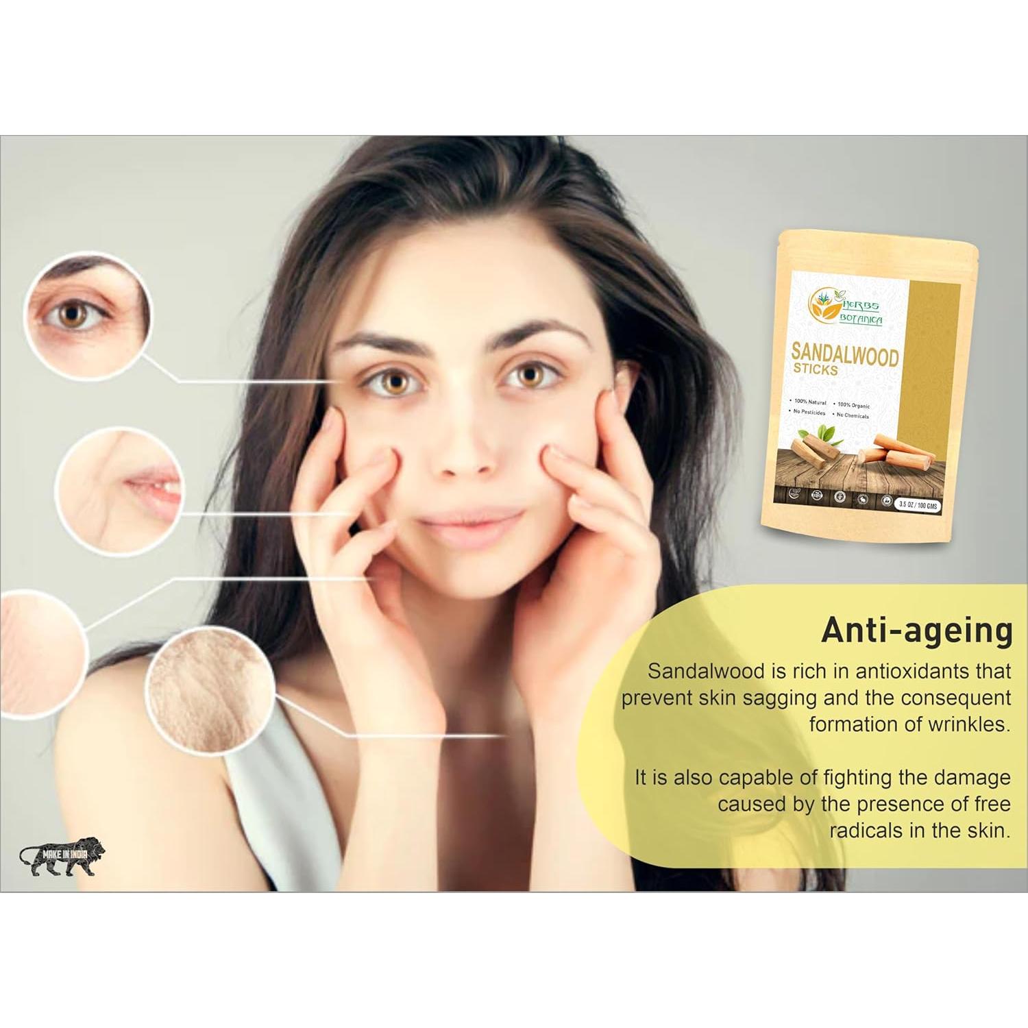 Palitos de Sándalo Natural Herbs Botanica 10.2 cm 99.2 g