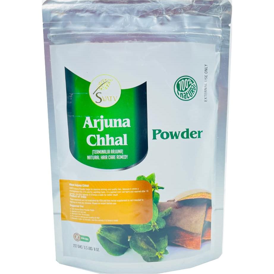 Polvo de Arjuna SVATV 227g | Antioxidante para Piel Saludable