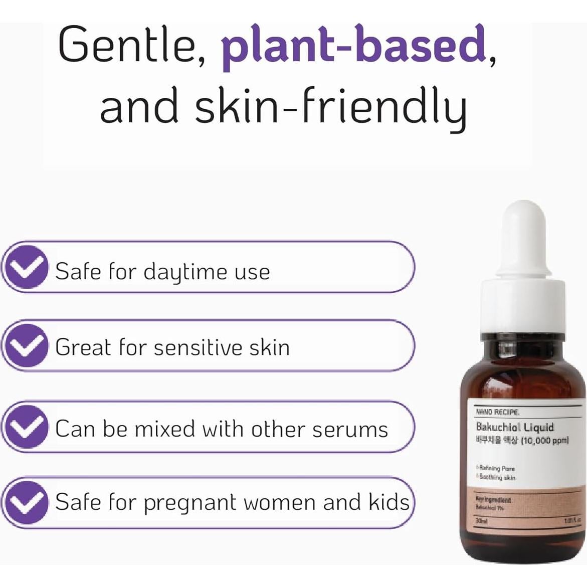 Concentrado de Bakuchiol 30ml - Alternativa Vegana al Retinol