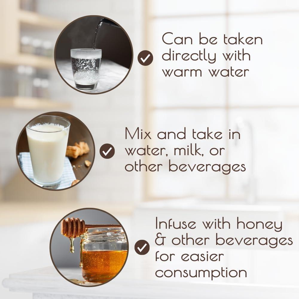 Polvo de Giloy Orgánico Darsa 227 g - Hierba Ayurvédica para Inmunidad