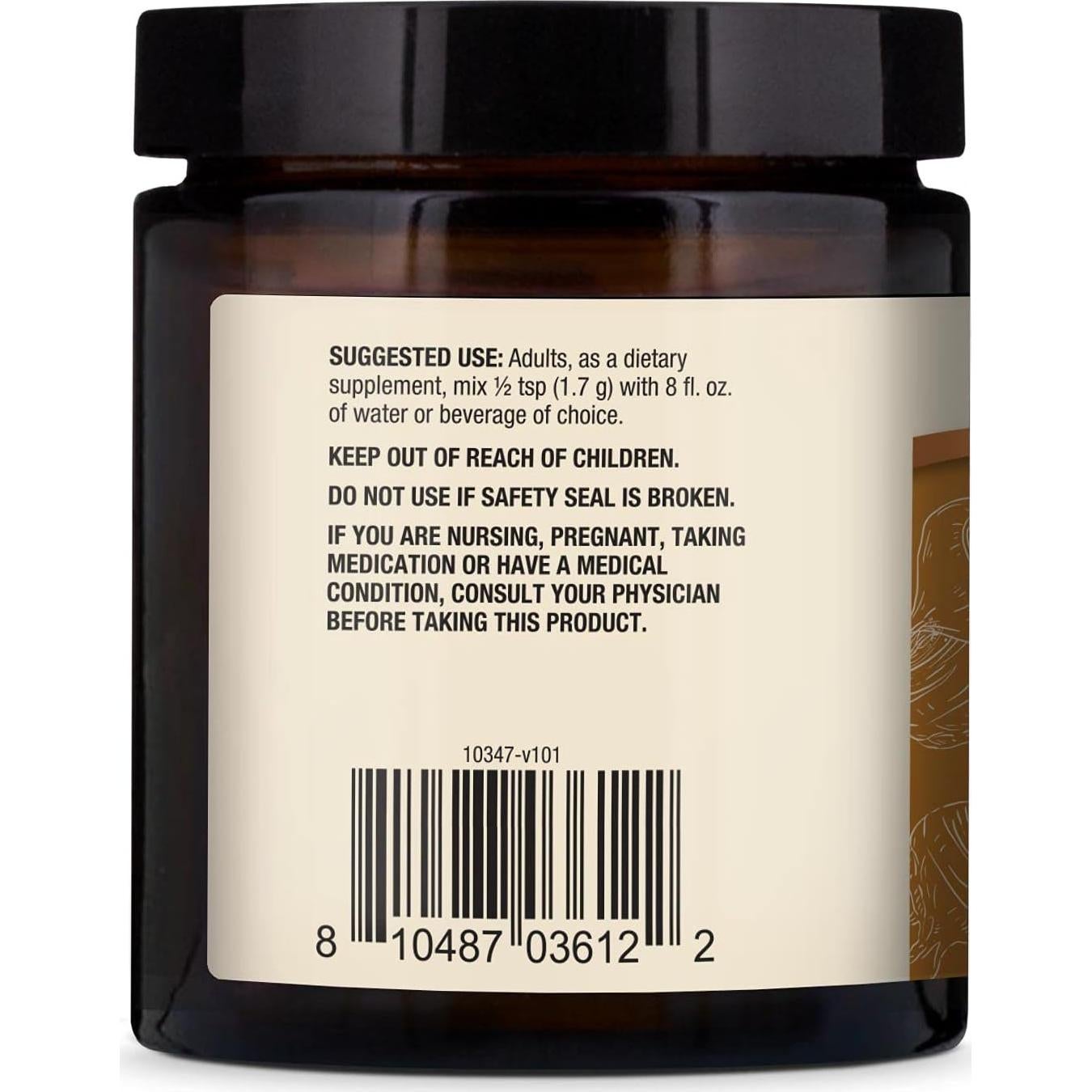 Suplemento de Maca Orgánica Gelatinizada Dr. Mercola 76.3 g