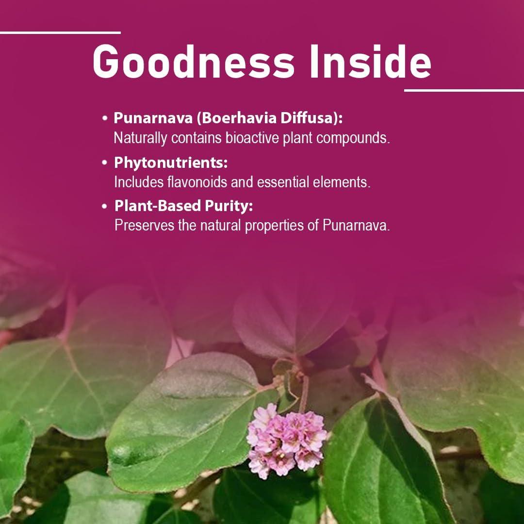 Tabletas de Punarnava mi Nature 90 Tabletas 1000 mg Veganas