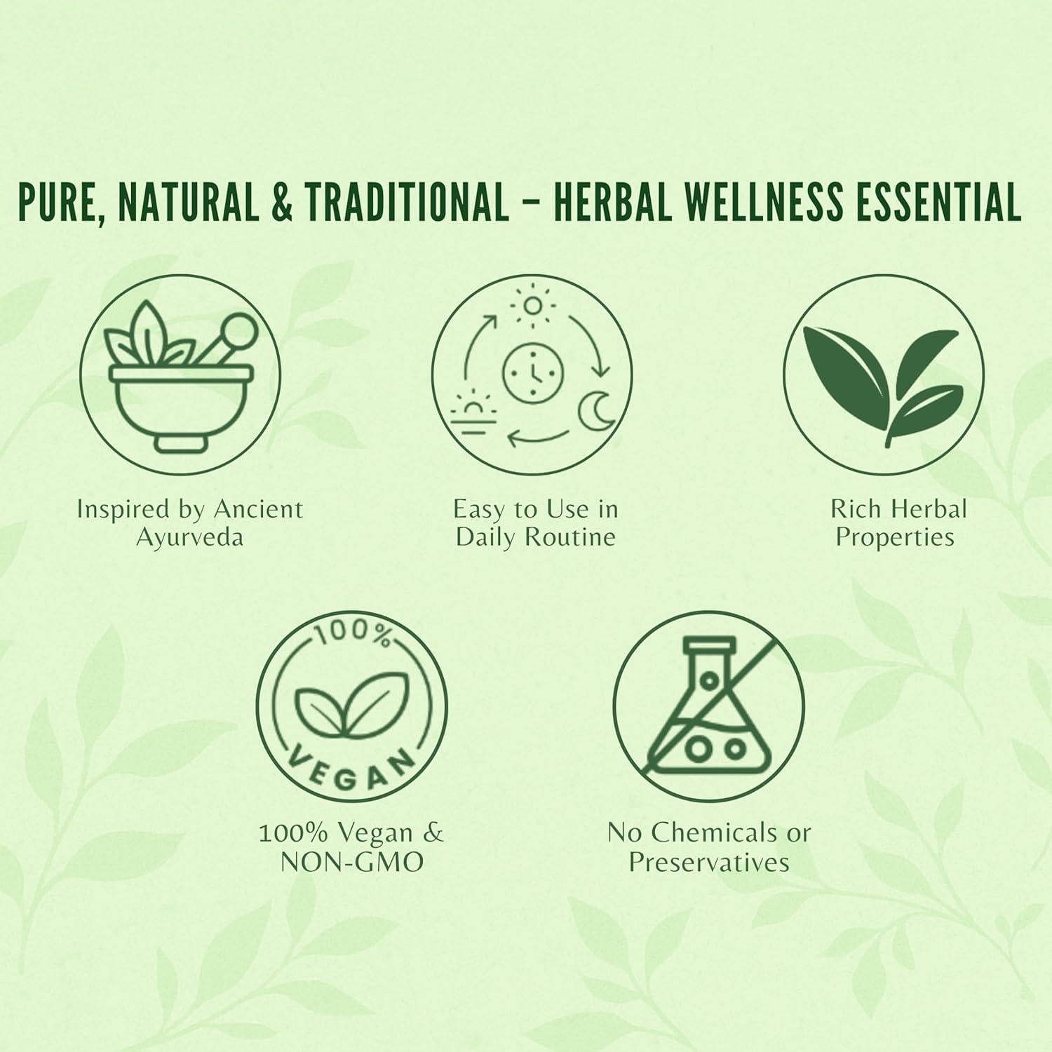 Polvo de Punarnava 100 g AHIPL - Sin OGM, Vegano, Sin Gluten