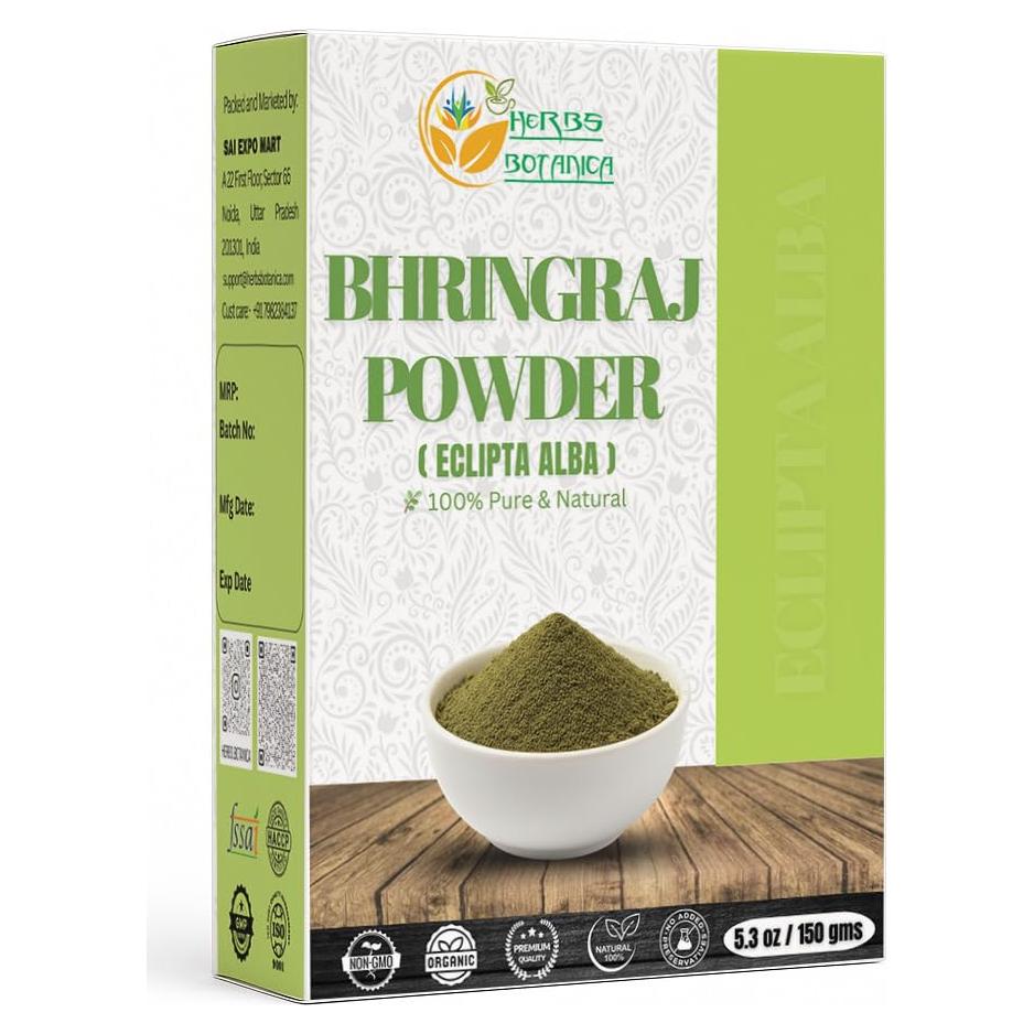 Polvo de Bhringraj Orgánico 150 g - Herbs Botanica