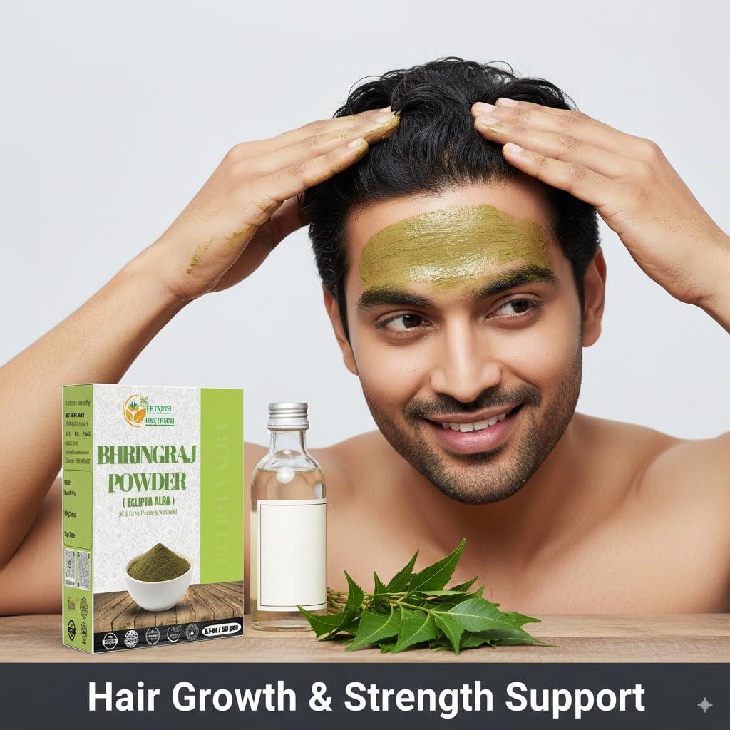 Polvo de Bhringraj Orgánico 150 g - Herbs Botanica