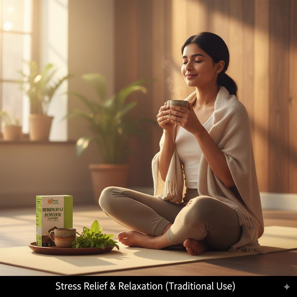 Polvo de Bhringraj Orgánico 150 g - Herbs Botanica