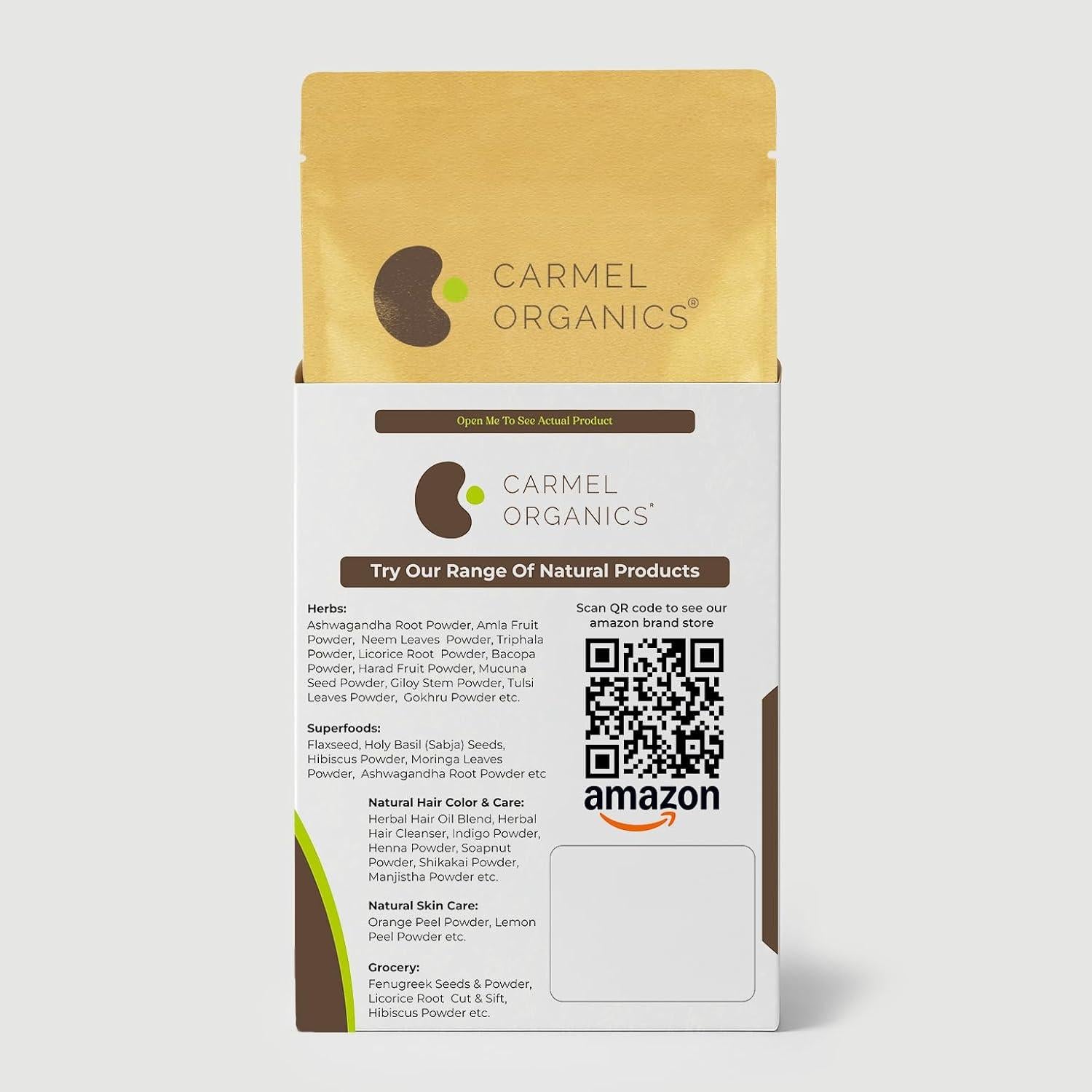 Polvo de Bhringraj 227g CARMEL ORGANICS - Cuidado Natural Cabello