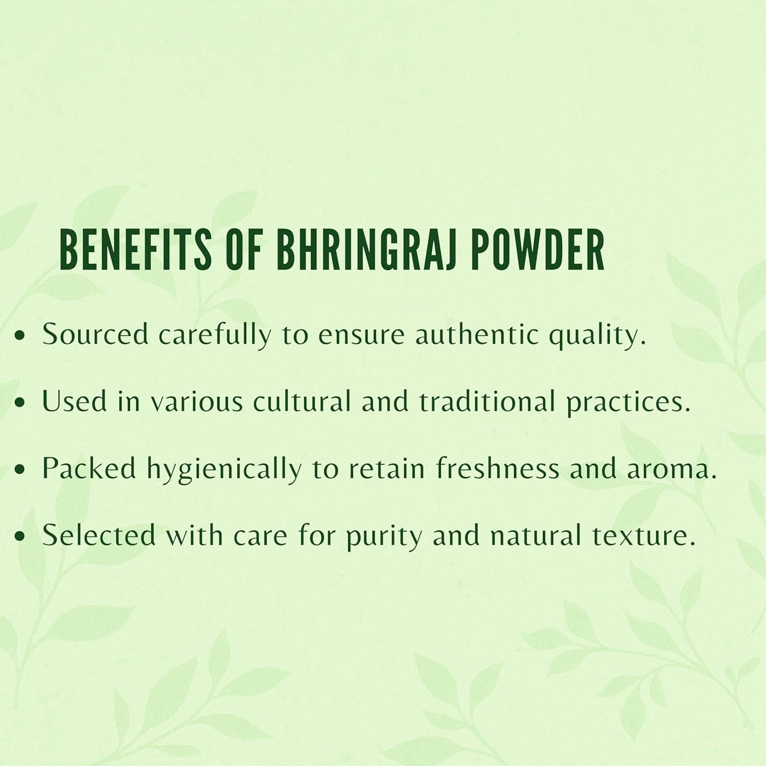 Polvo de Bhringraj 100 g AYURVEDASHREE - Crecimiento Cabello