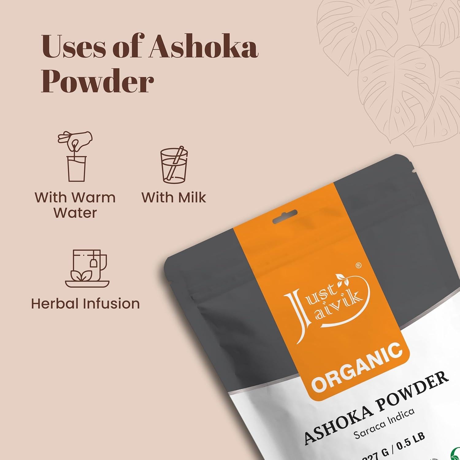 Polvo de Corteza de Ashoka Orgánico 227g - Herbs And Crops