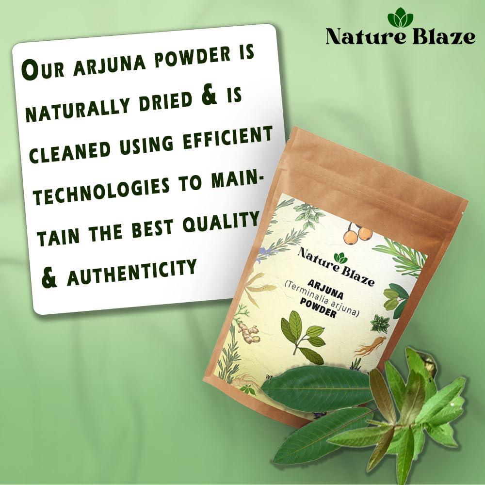 Polvo de Arjuna Nature Blaze 100g | Sin Aditivos ni Conservantes
