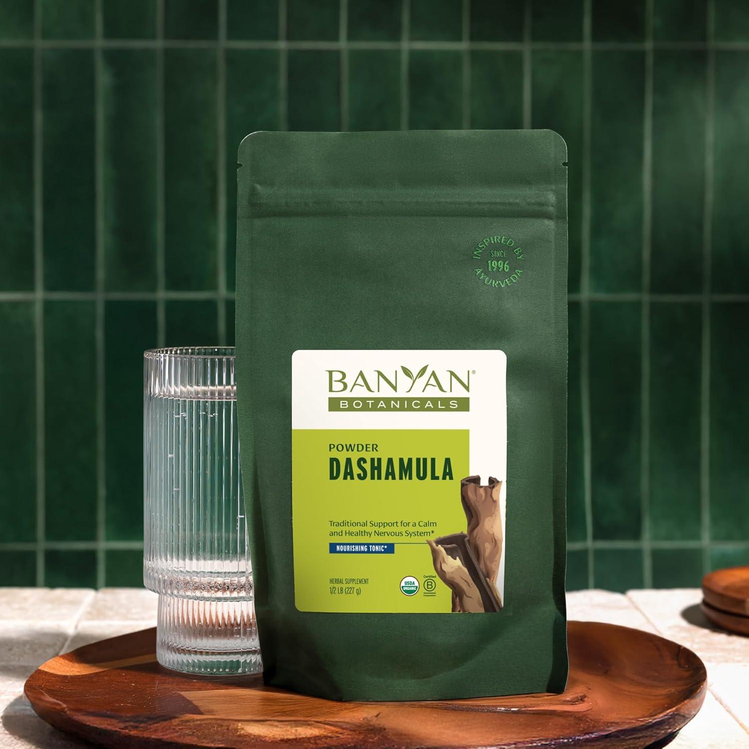 Suplemento Ayurvédico Dashamula Banyan Botanicals 227g Orgánico