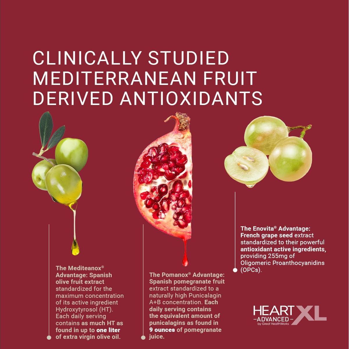 Suplemento OmegaXL HeartXL Avanzado - Salud del Corazón 60 Cápsulas