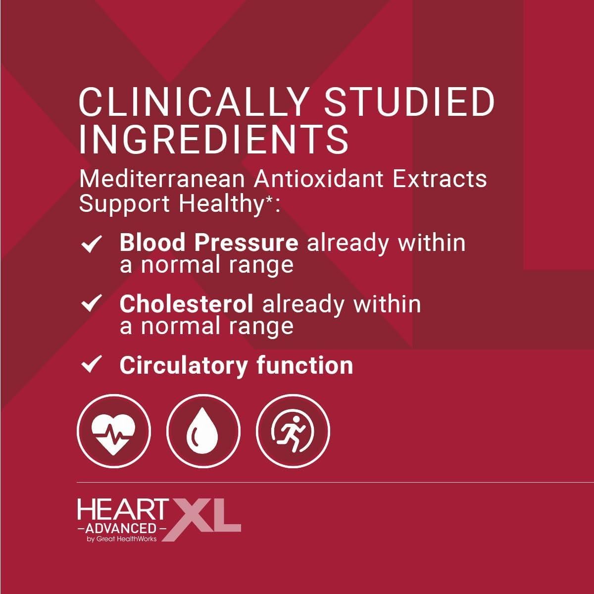 Suplemento OmegaXL HeartXL Avanzado - Salud del Corazón 60 Cápsulas