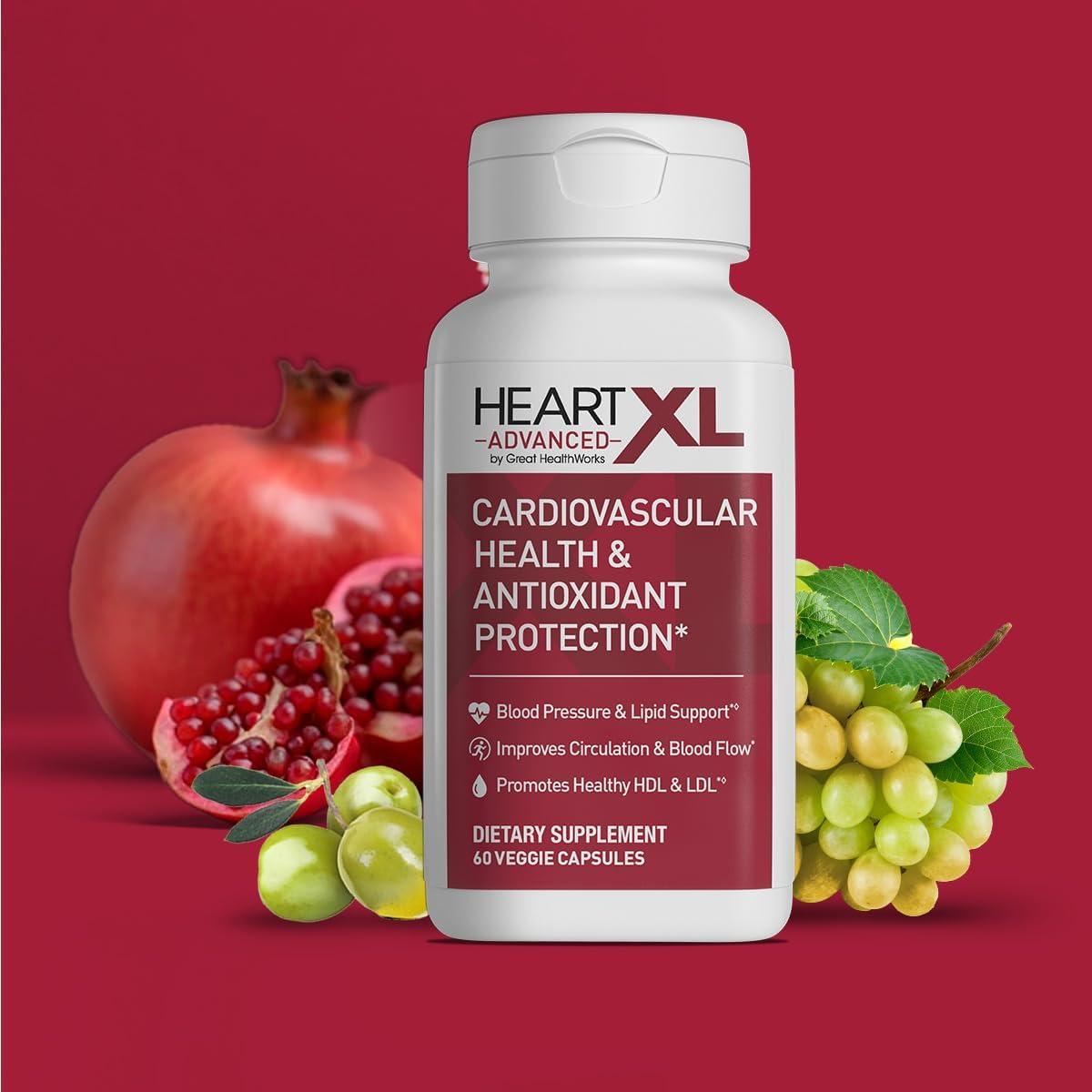 Suplemento OmegaXL HeartXL Avanzado - Salud del Corazón 60 Cápsulas
