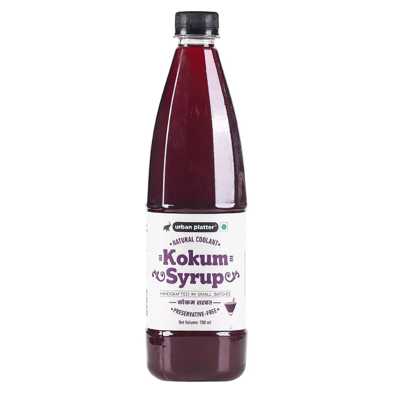 Jarabe de Kokum Urban Platter 700ml | Bebida Refrescante Digestiva