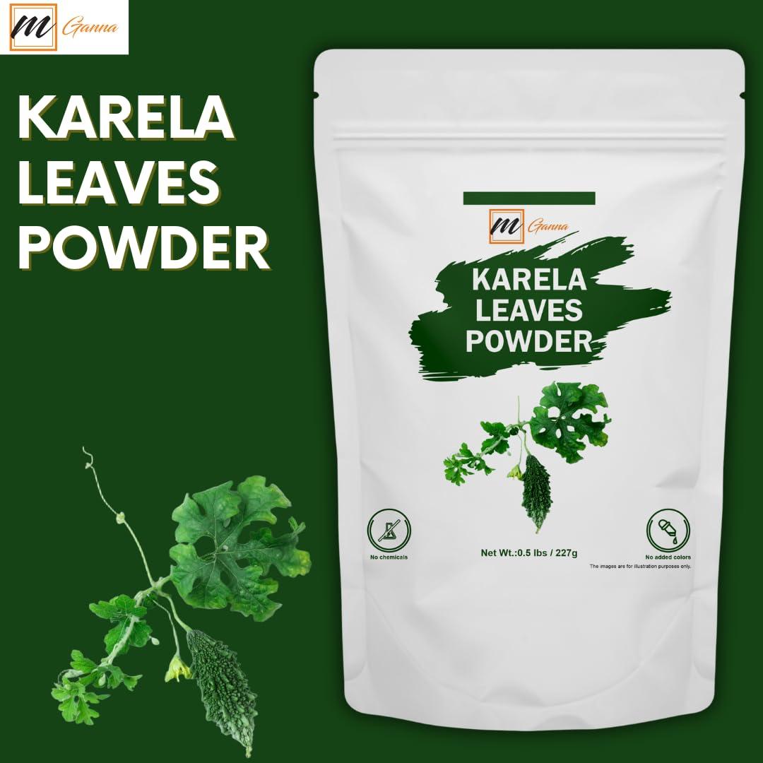 Polvo de Hojas de Karela 227g mGanna - 100% Natural y Puro
