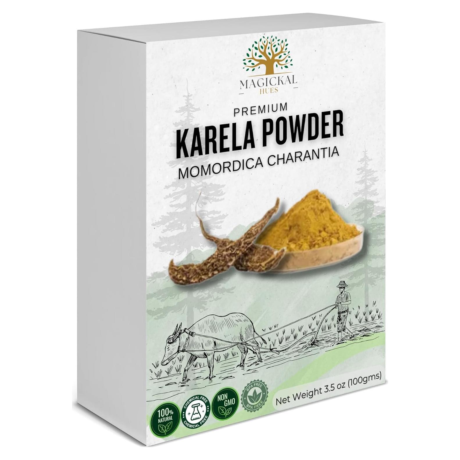 Polvo de Karela 99.22 g - Melón Amargo Finamente Molido