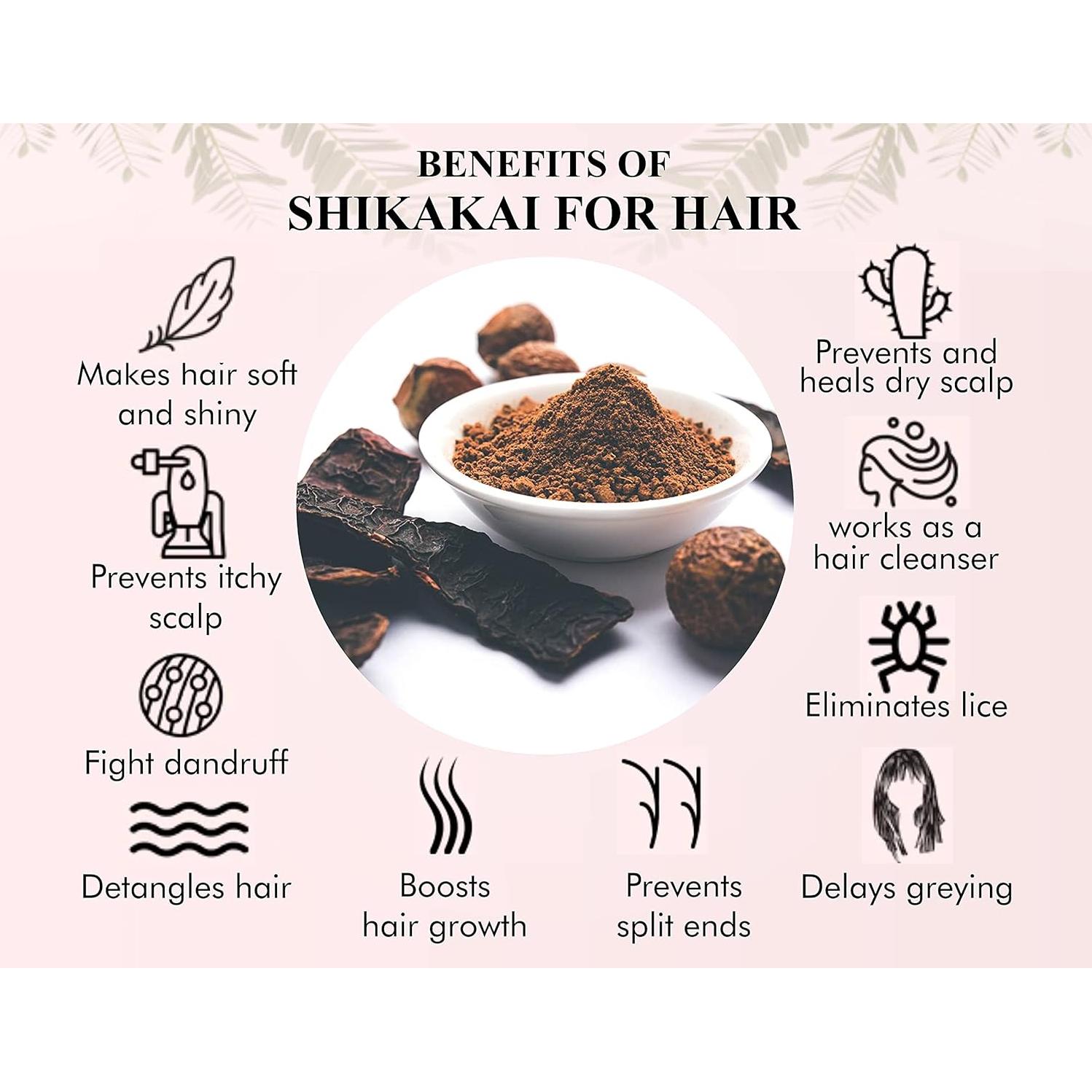 Polvo de Shikakai 100 g - Acondicionador Natural Vegano