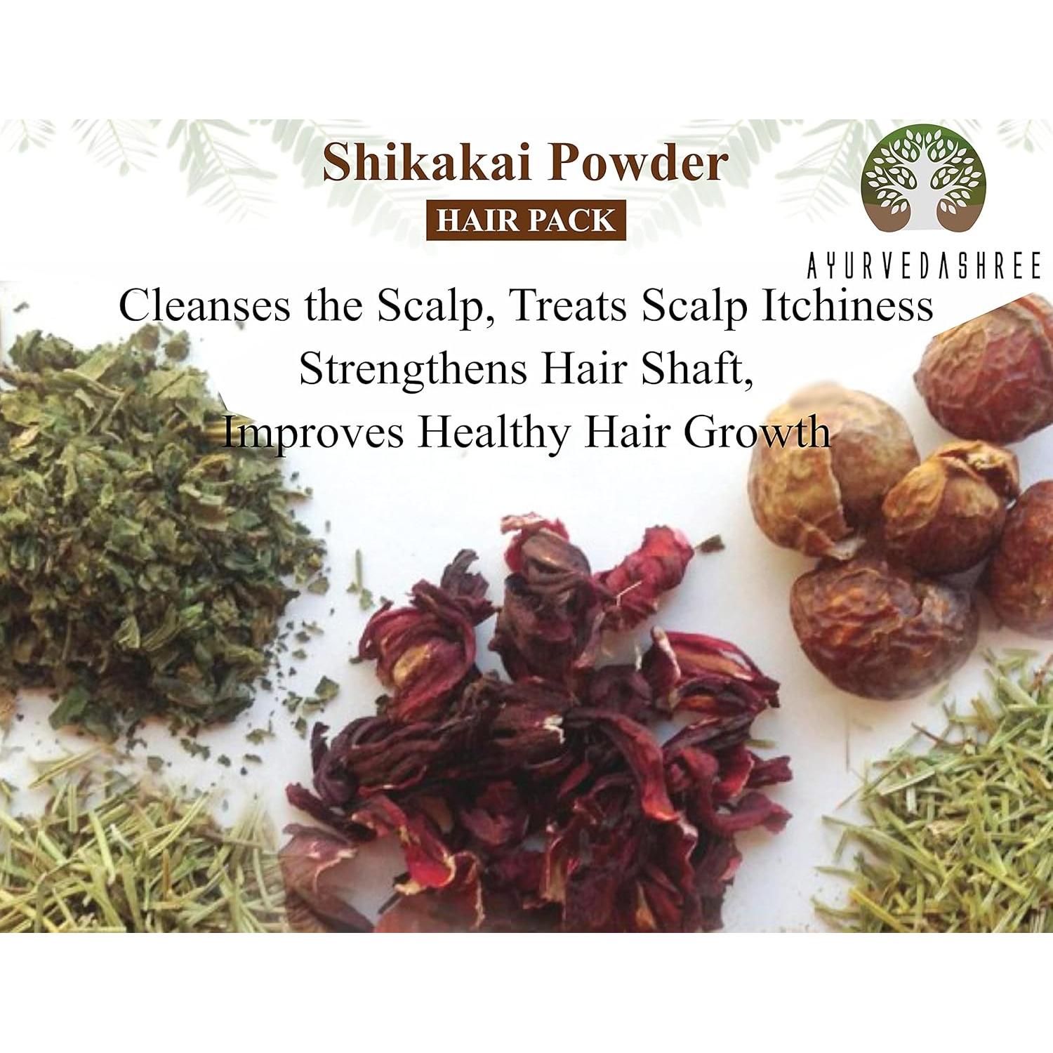 Polvo de Shikakai 100 g - Acondicionador Natural Vegano