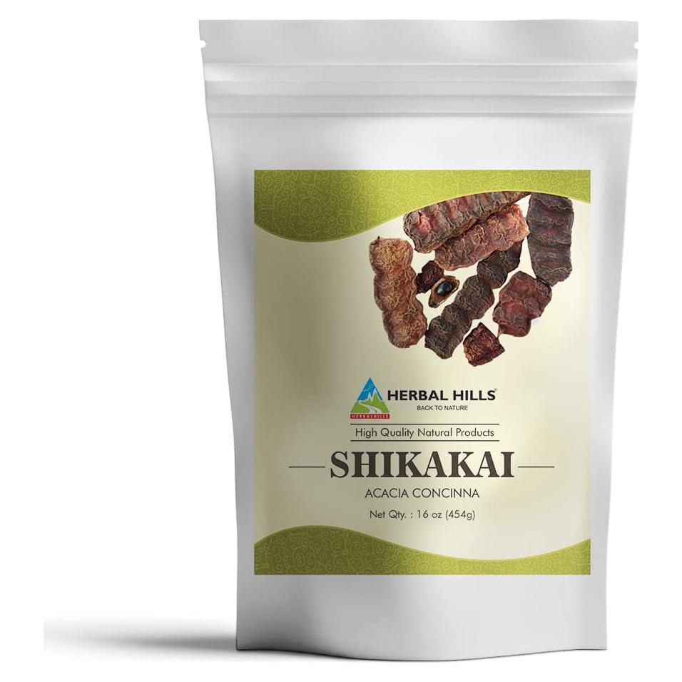 Polvo de Shikakai Herbal Hills 454g - Acondicionador Natural