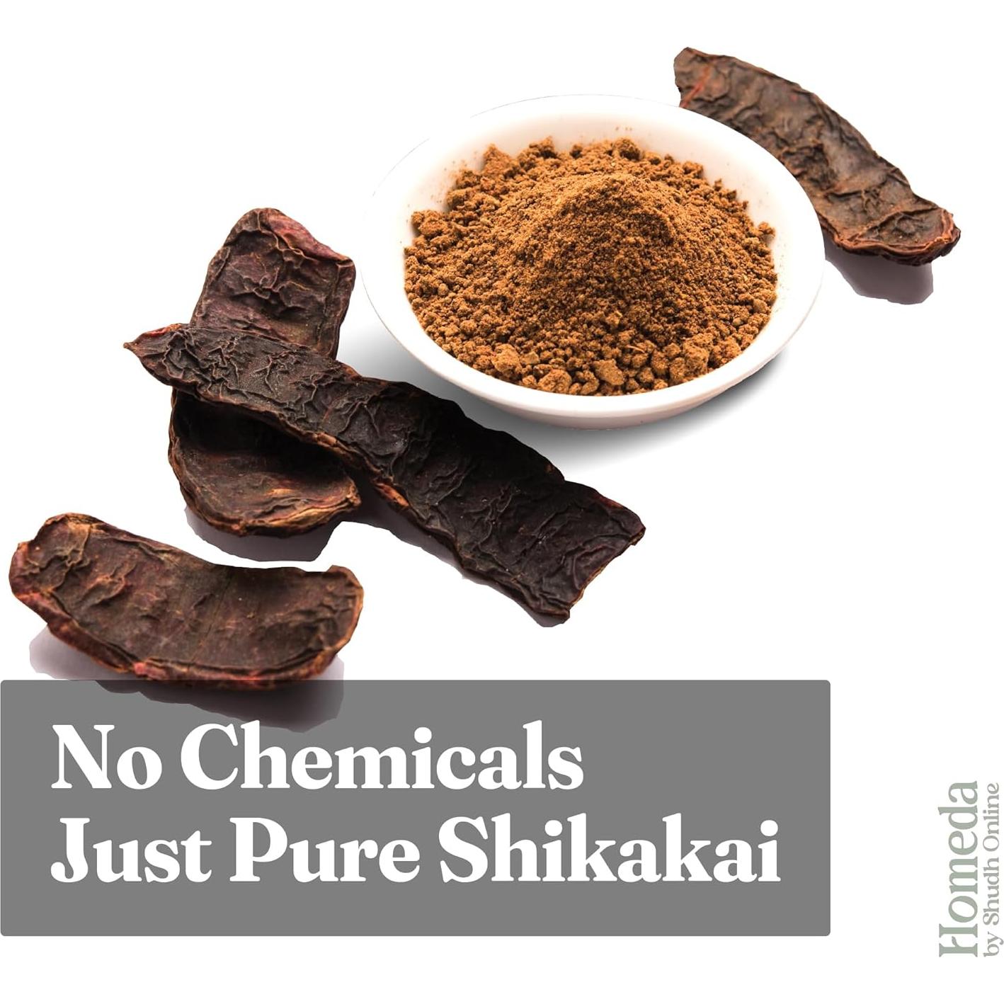 Polvo de Shikakai Orgánico Homeda 200 g - Acondicionador Natural