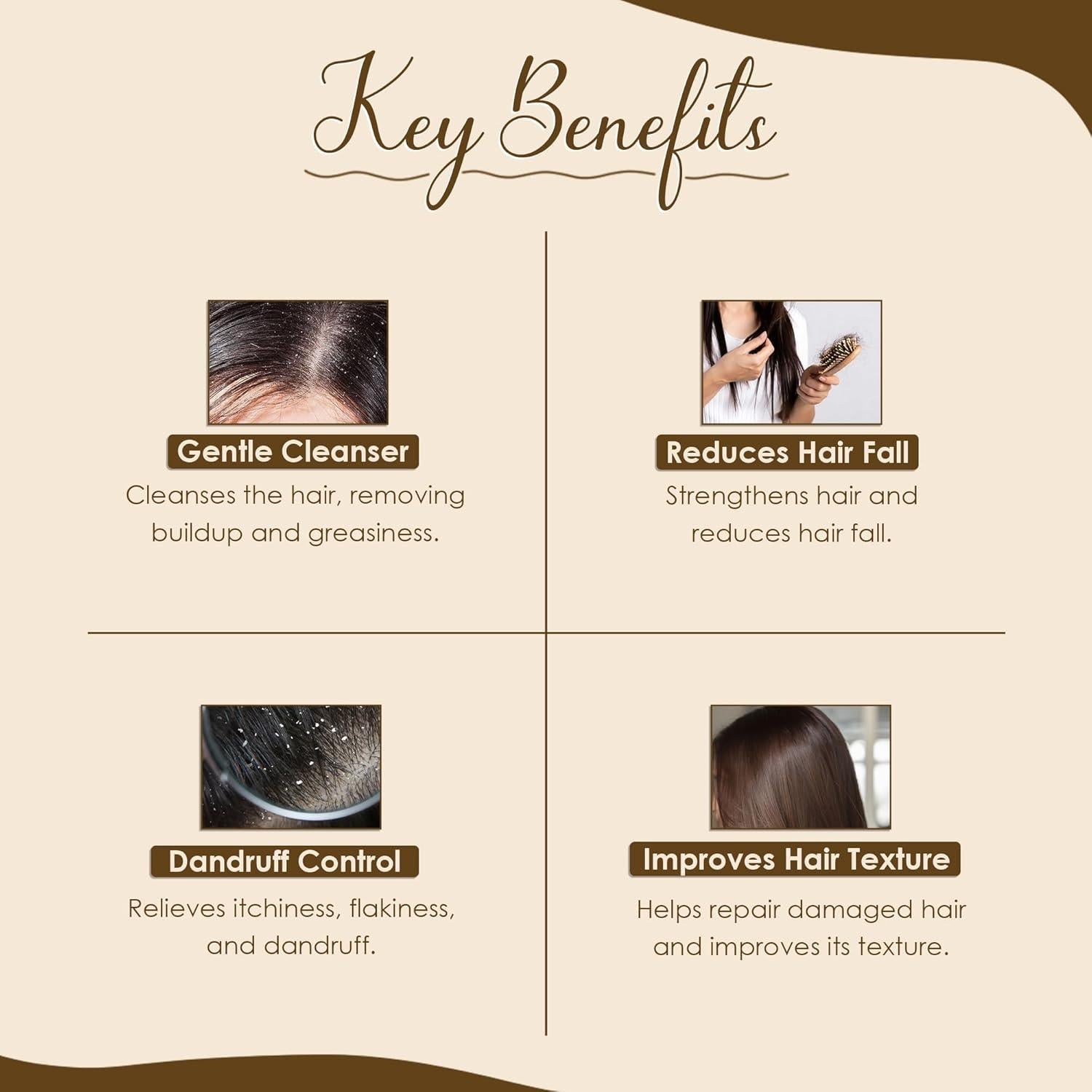 Polvo de Shikakai 227g Mi Nature - Acondicionador Natural Cabello