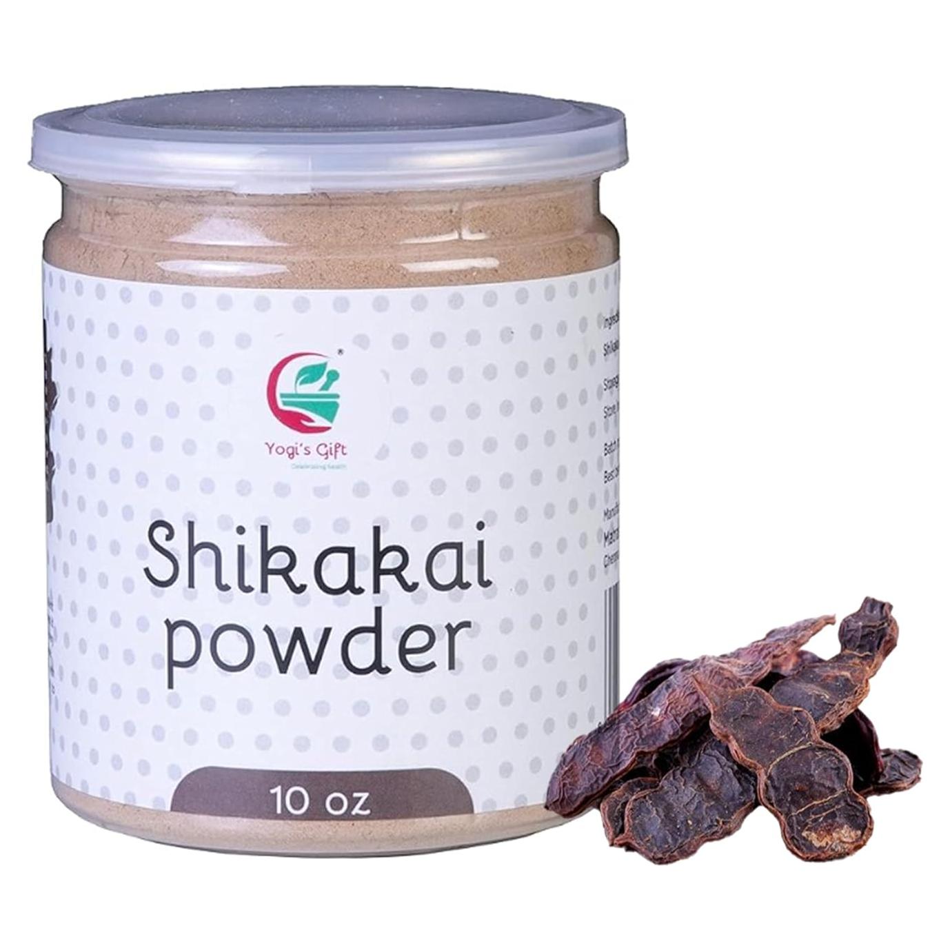 Polvo de Shikakai YOGI'S GIFT 283g - Cuidado del Cabello Natural