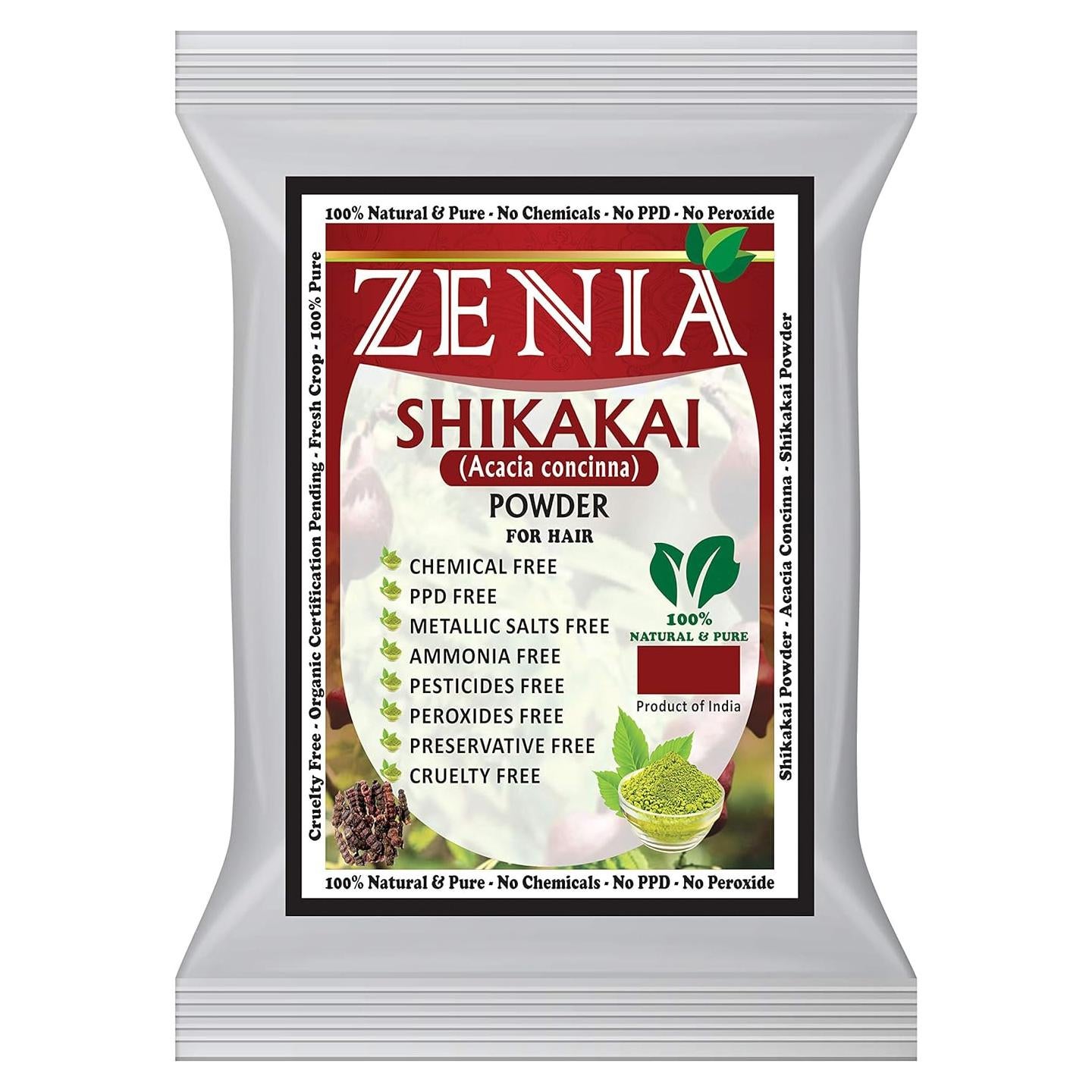 Polvo de Shikakai Zenia 100g - Acondicionador Natural Cabello