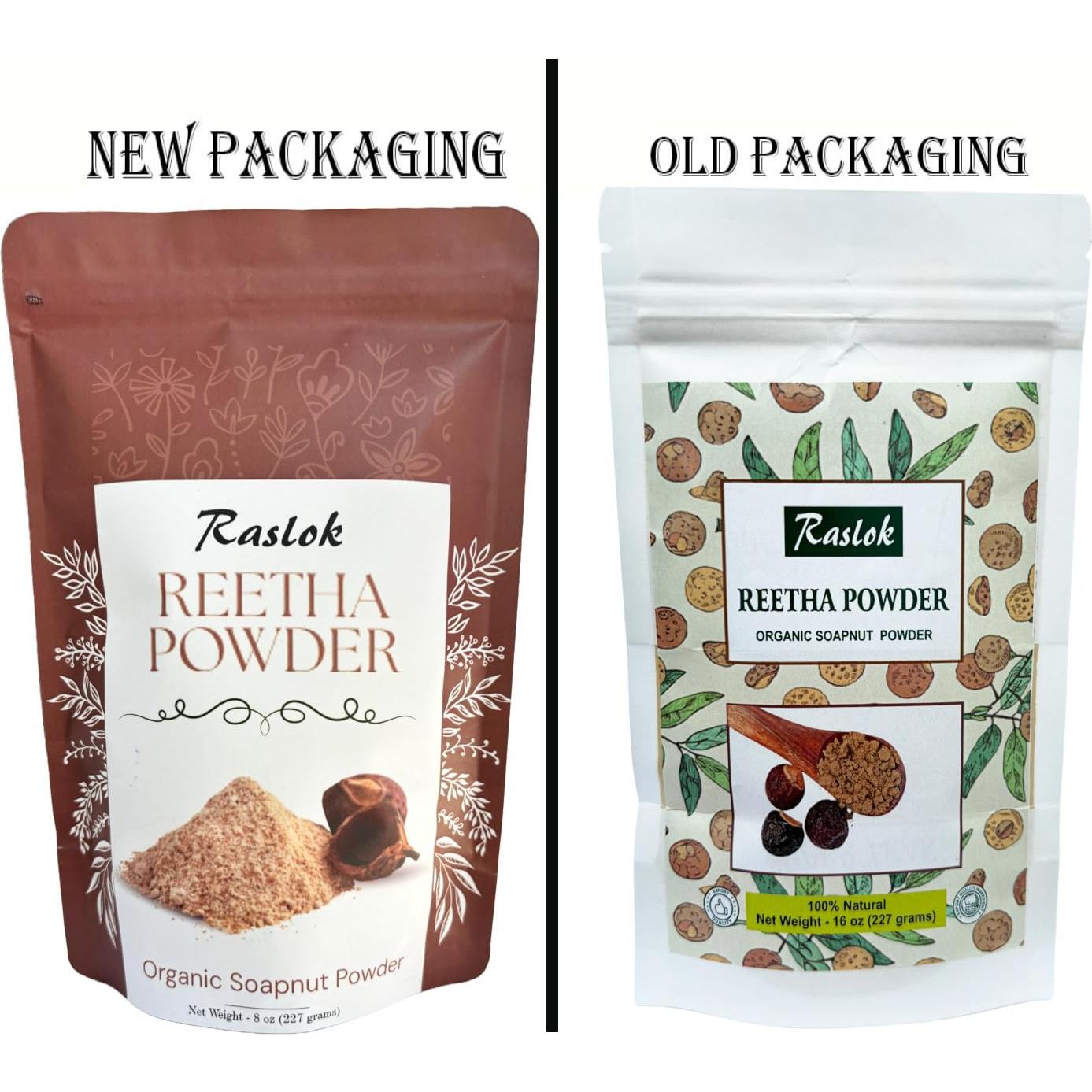 Polvo de Nuez de Jabón Aritha Raslok 100g - Natural y Sin Aditivos