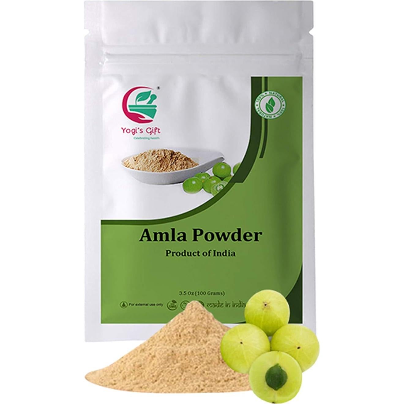 Paquete de Cuidado Capilar Herbal Yogi's Gift 500g - Amla, Reetha, Shikakai