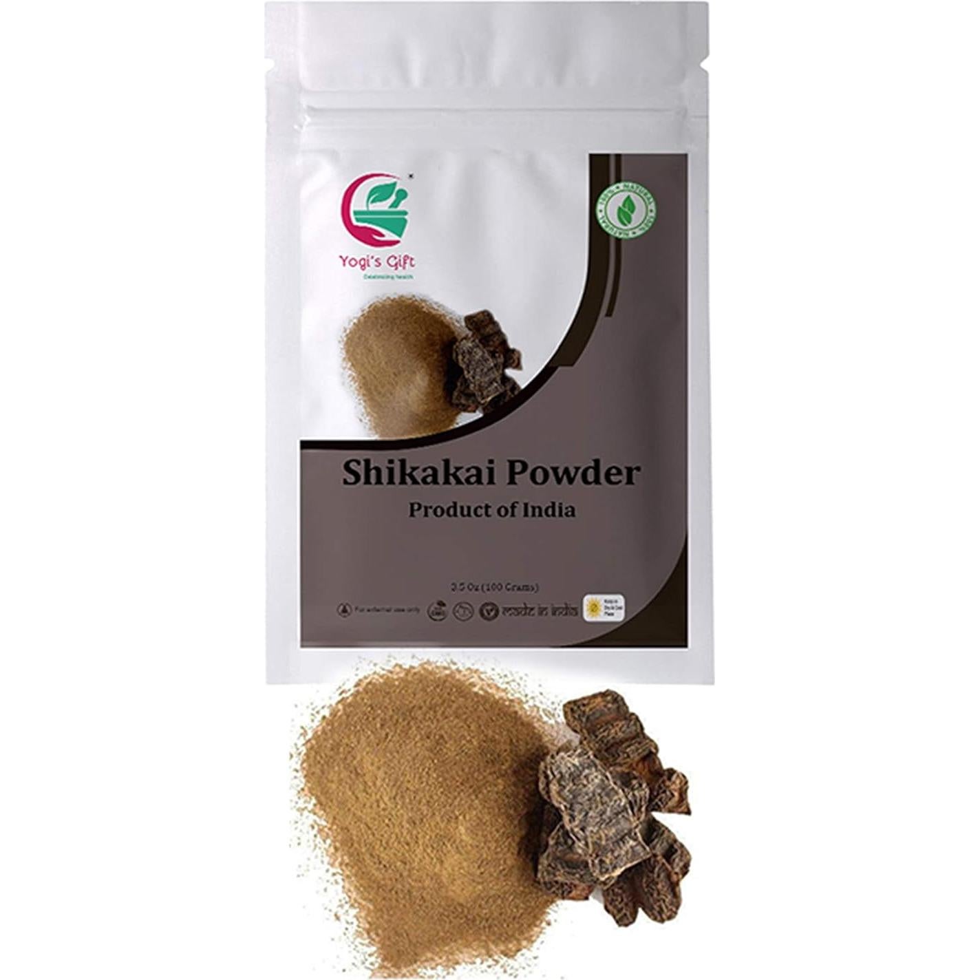 Paquete de Cuidado Capilar Herbal Yogi's Gift 500g - Amla, Reetha, Shikakai