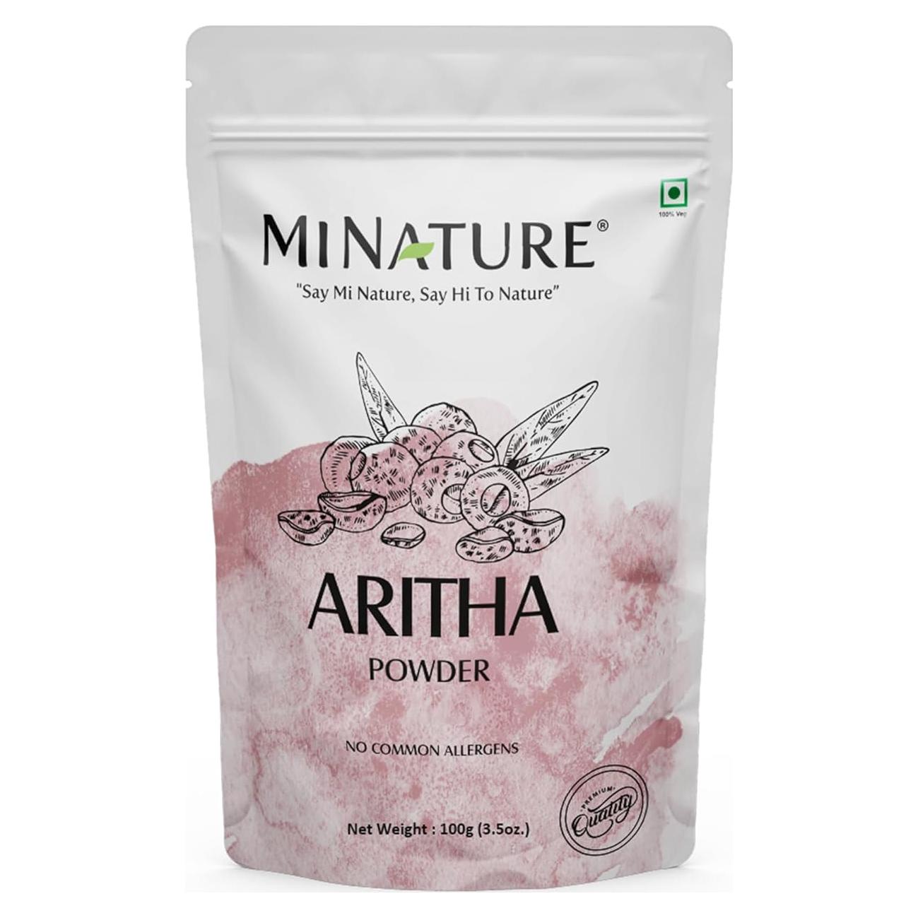 Polvo de Aritha Natural 100g - Mi Naturaleza - Cuidado Capilar
