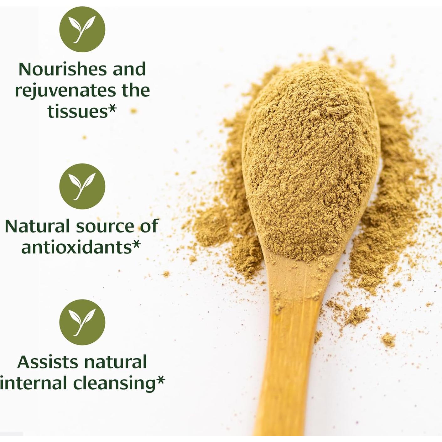 Polvo de Triphala Orgánico Banyan Botanicals 454g - Suplemento Digestivo