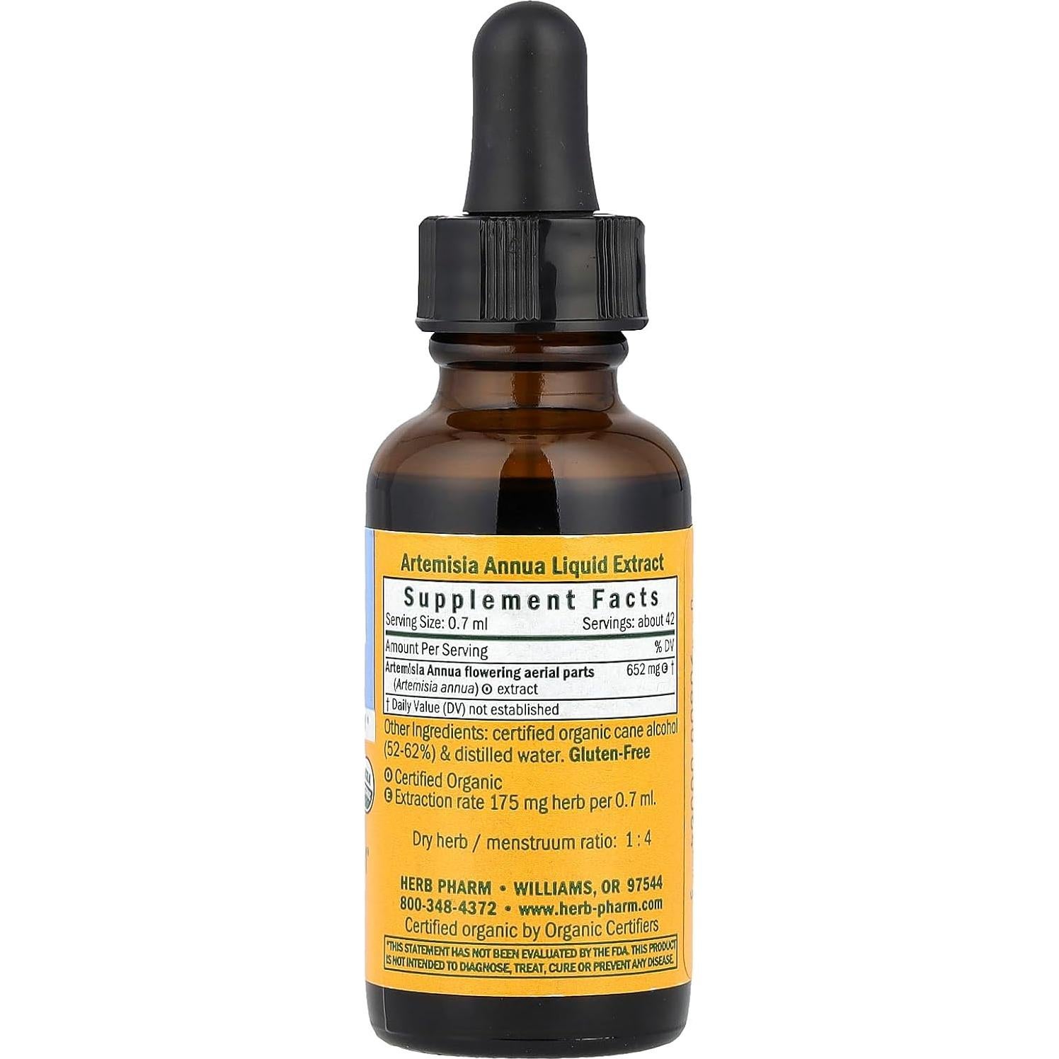 Extracto Líquido de Artemisia Annua Orgánico Herb Pharm 30 ml