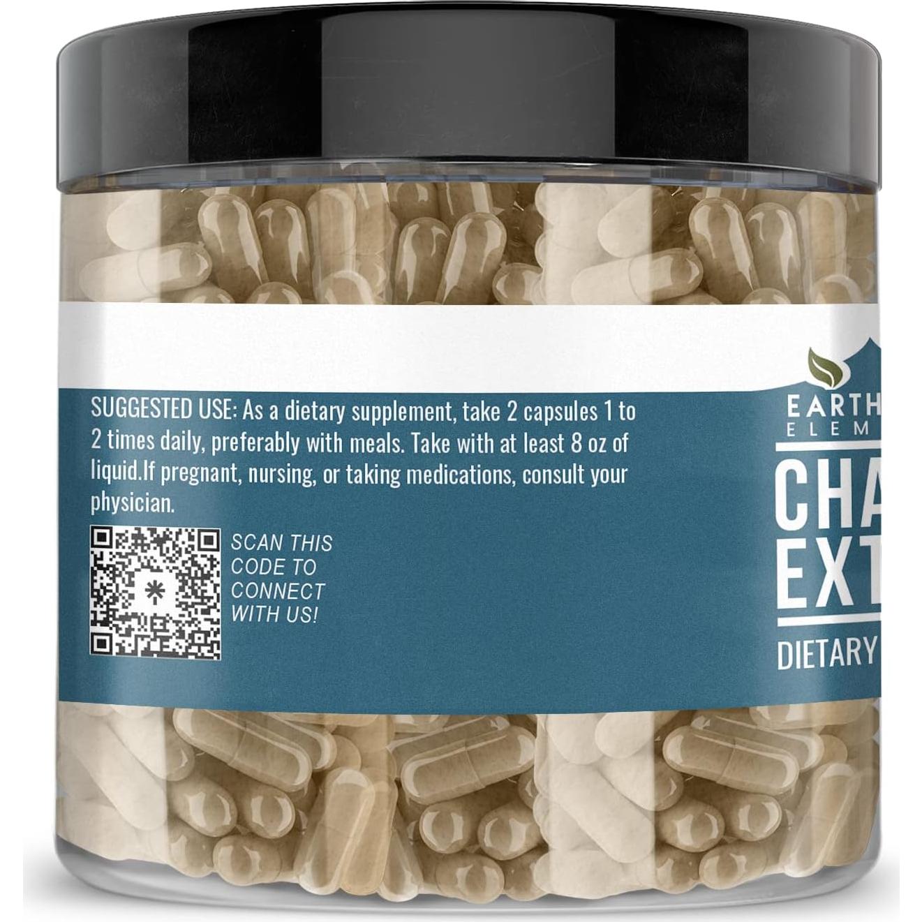 Extracto de Manzanilla Earthborn Elements 200 Cápsulas Puro