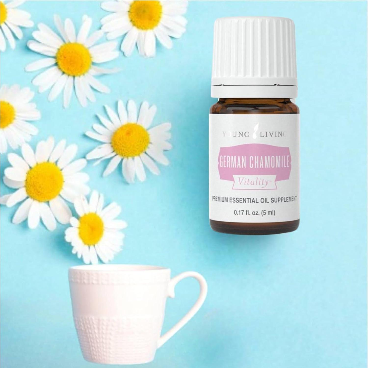 Aceite Esencial Manzanilla Alemana Young Living 5 ml - Antioxidante y Calmante